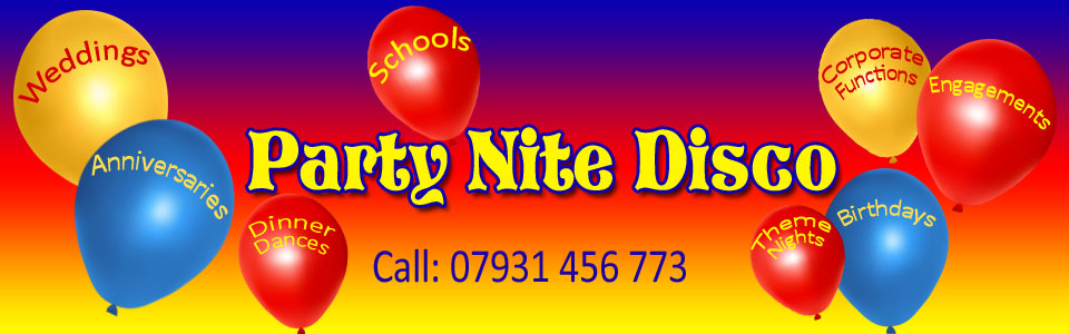DJ & Disco for South East London, Essex & Kent